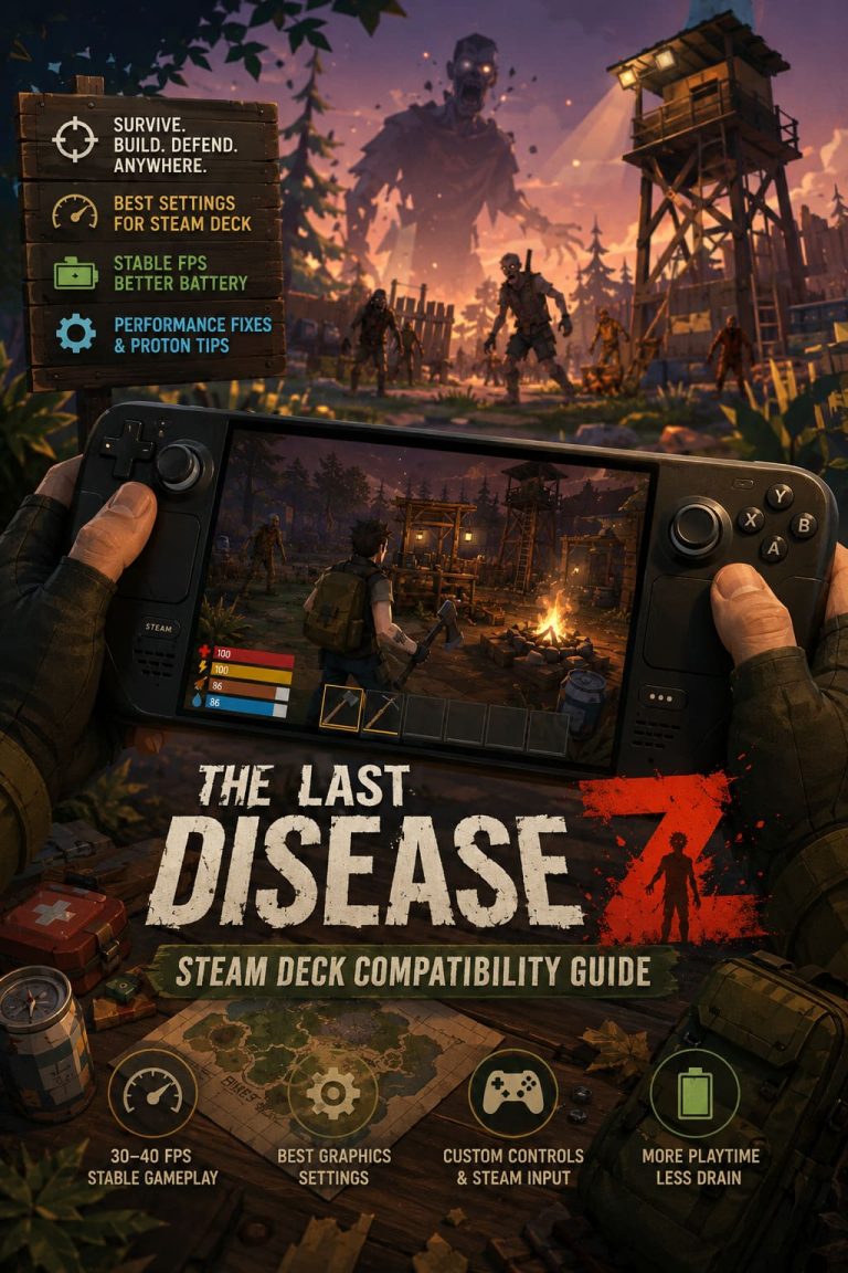 The Last Disease Z Steam Deck Compatibility Guide: Best Settings & Performance Fixes