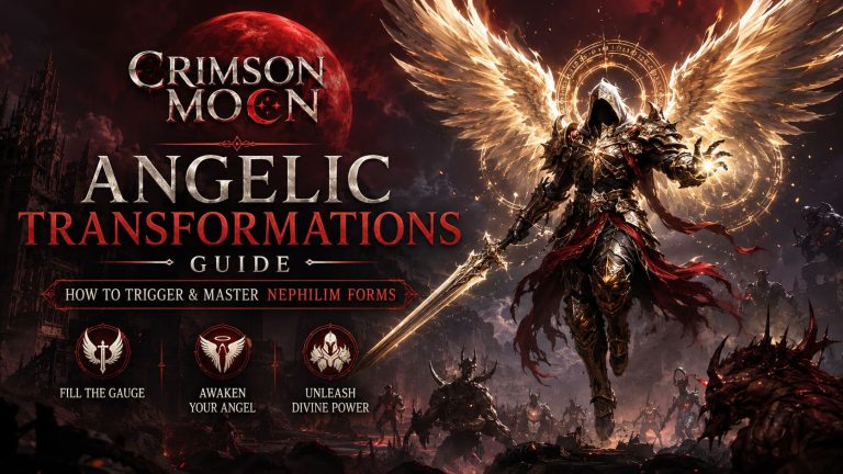 Crimson Moon Angelic Transformations Guide: How to Trigger and Master Nephilim Forms