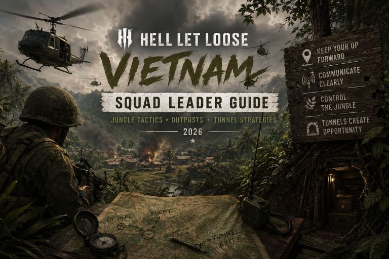Hell Let Loose Vietnam Squad Leader Guide: Jungle Tactics, Outposts, and Tunnel Strategies (2026)