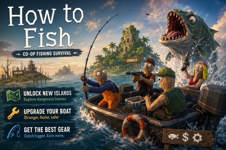 How to Fish (Dazed Games) Guide: Unlock New Islands, Upgrade Your Boat, and Get the Best Gear