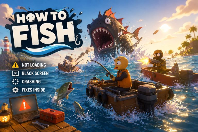 How to Fix How to Fish (Dazed Games) Not Loading, Crashing, and Black Screen Errors on PC