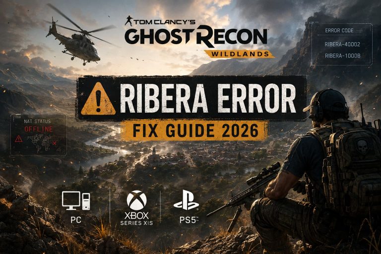 How to Fix Tom Clancy’s Ghost Recon Wildlands Ribera Error Code on PC, Xbox, and PS5 (2026 Guide)