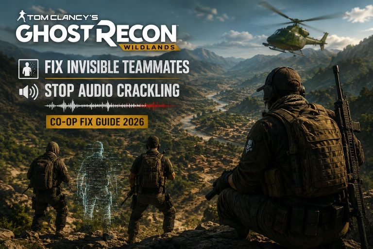 How to Fix Tom Clancy’s Ghost Recon Wildlands Teammates Invisible Bug and Audio Crackling in Co-Op Party Chat (2026 Guide)