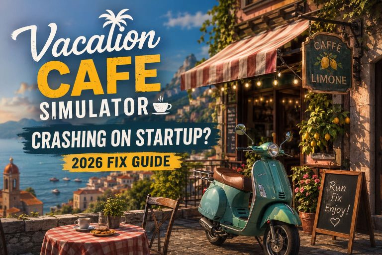 How to Fix Vacation Cafe Simulator Crashing on Startup: 2026 Troubleshooting Guide