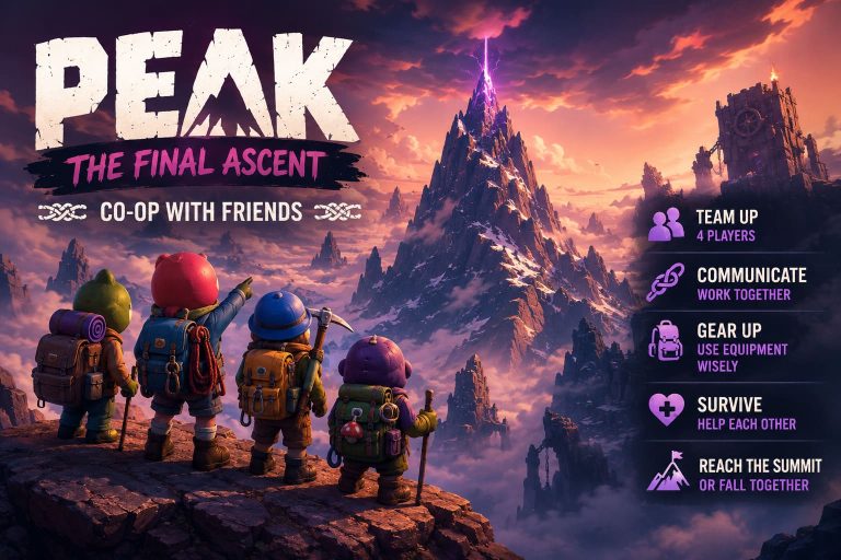 How to Play Co-Op With Friends in PEAK: The Final Ascent (Multiplayer Guide)