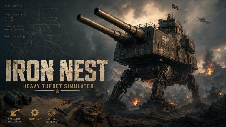 IRON NEST Heavy Turret Simulator Best Upgrade Tree Path: Artillery Build Guide