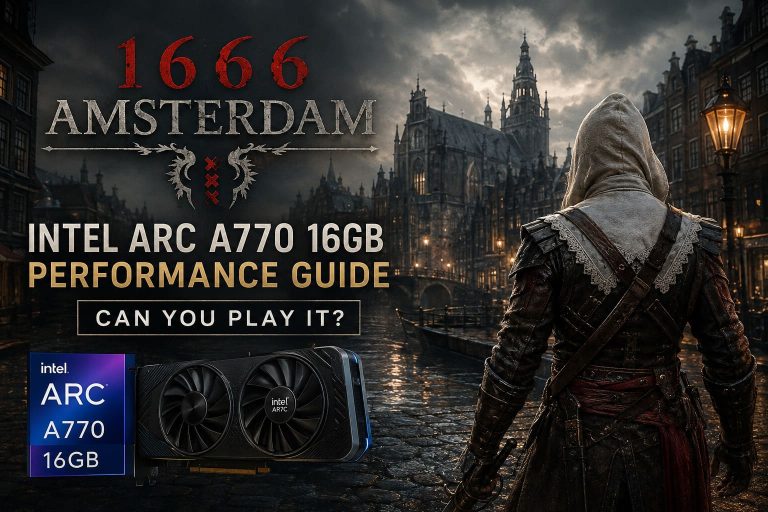 Intel Arc A770 16GB Performance Guide: Can You Play 1666: Amsterdam?