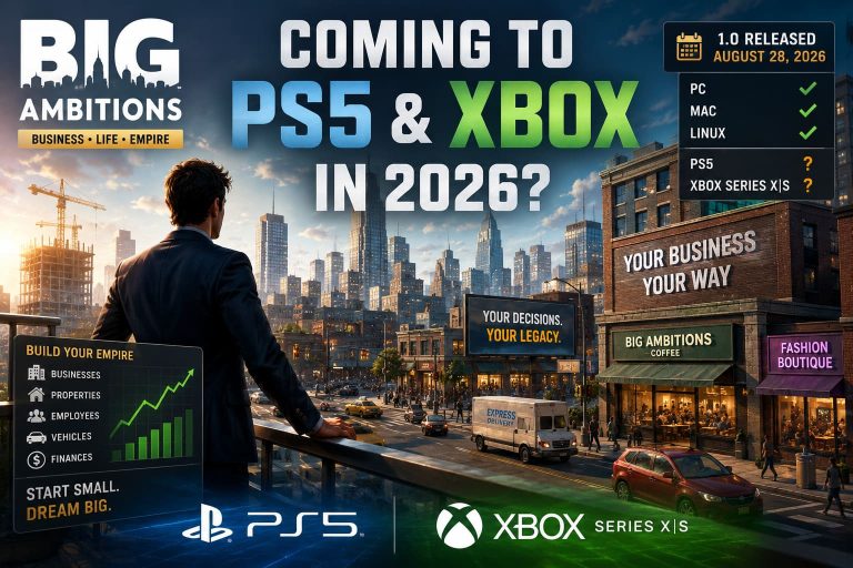 Is Big Ambitions Coming to PS5 and Xbox Series X/S in 2026?