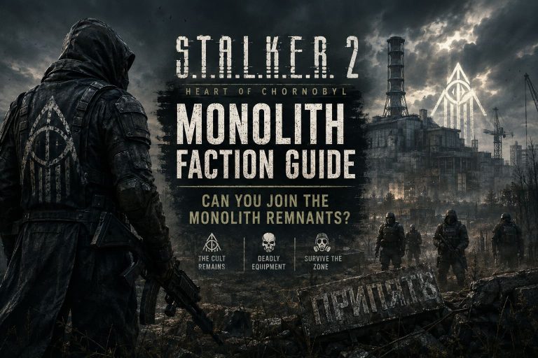S.T.A.L.K.E.R. 2 Monolith Faction Guide: Can You Join the Monolith Remnants?