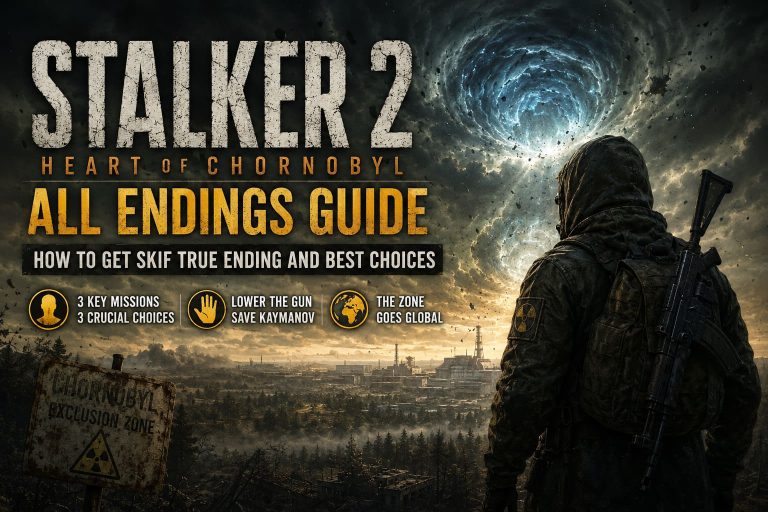 STALKER 2 All Endings Guide: How to Get Skif True Ending and Best Choices