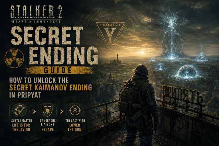 STALKER 2 Secret Ending Guide: How to Unlock the Secret Kaimanov Ending in Pripyat