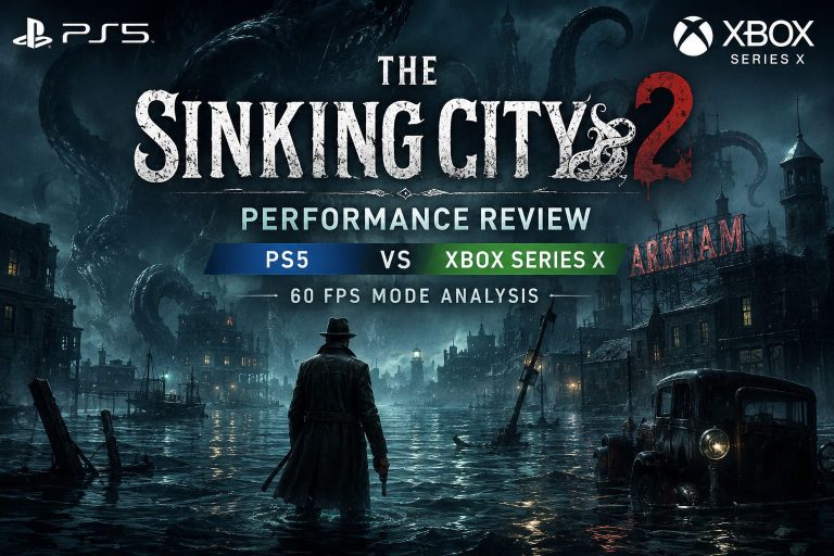 The Sinking City 2 Performance Review: PS5 vs Xbox Series X 60 FPS Mode Analysis