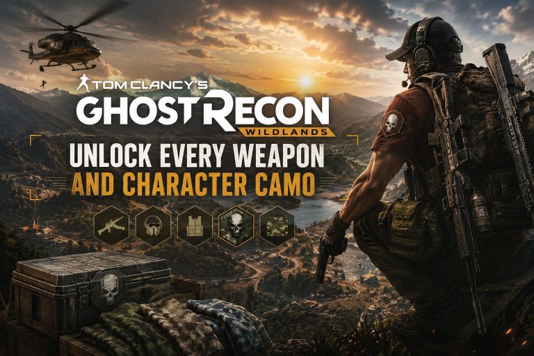 Tom Clancy’s Ghost Recon Wildlands Free Camos Guide: How to Unlock Every Weapon and Character Skin in 2026