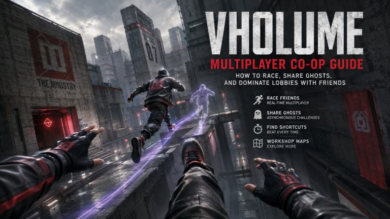 VHOLUME Multiplayer Co-Op Guide: How to Race, Share Ghosts, and Dominate Lobbies with Friends