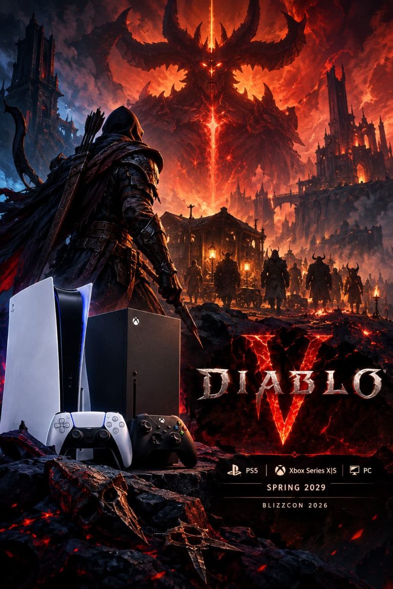 Is Diablo 5 Coming to PS5 and Xbox Series X? Release Date, Platforms, and BlizzCon 2026 Details Explained