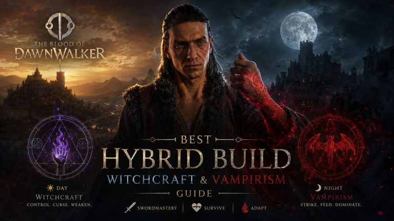 Best Blood of Dawnwalker Hybrid Build: Witchcraft and Vampirism Guide