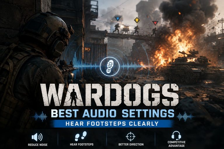 Best WARDOGS Audio Settings: Guide to Hear Footsteps Clearly (2026)