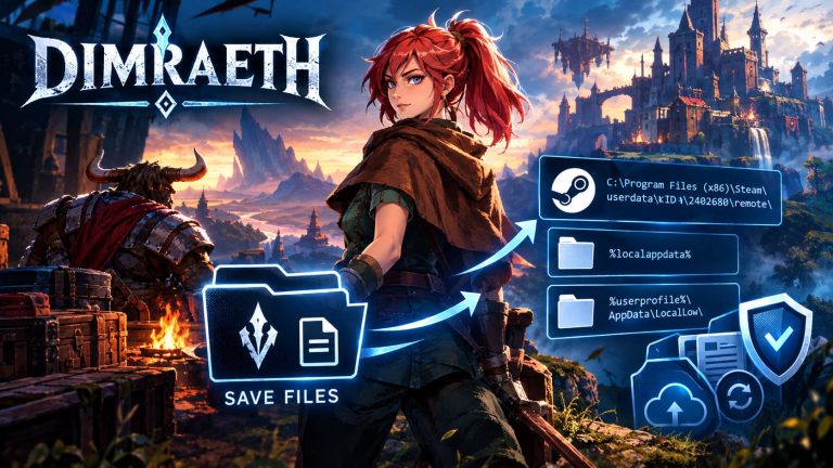 Dimraeth Save File Location: How to Find, Backup, and Transfer Save Data on Windows PC