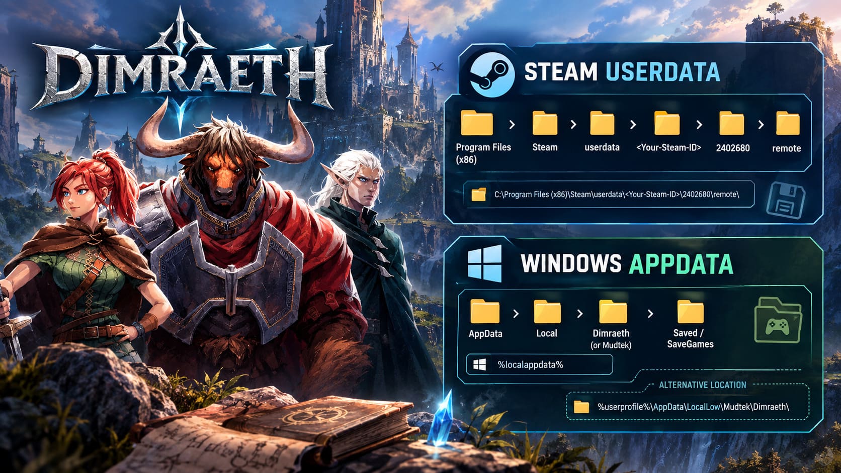 Dimraeth Save File Location: How to Find, Backup, and Transfer Save Data on Windows PC Dimraeth Save File Location: How to Find, Backup, and Transfer Save Data on Windows PC