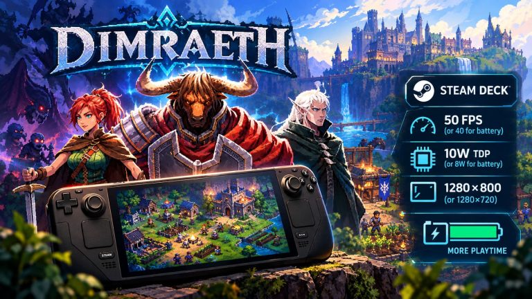 Dimraeth Steam Deck Best Settings Guide: Max Performance and Battery Life