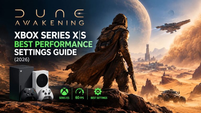Dune: Awakening Xbox Series X/S Best Performance Settings Guide (2026) Dune: Awakening Xbox Series X/S Best Performance Settings Guide (2026)
