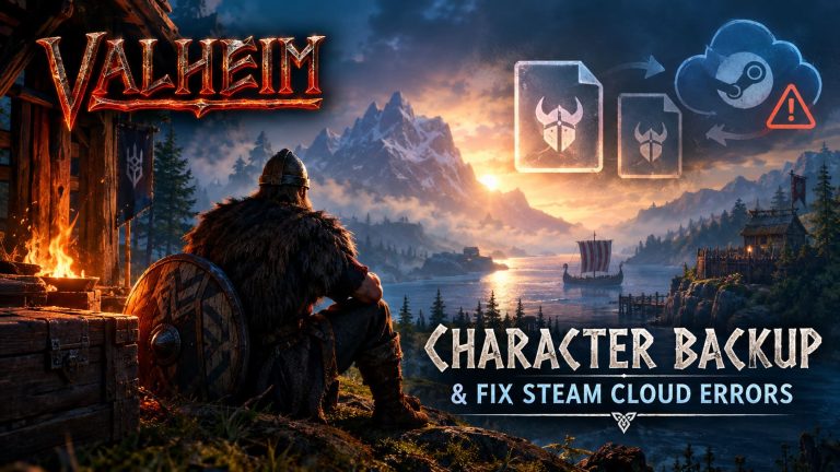 How to Backup Valheim Character Files and Fix Steam Cloud Errors (2026 Guide)