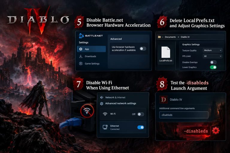 How to Fix Diablo 4 Network Disconnected Error on Loading Screen (2026 ...
