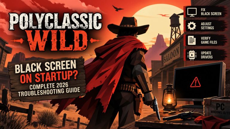 How to Fix PolyClassic Wild Black Screen on Startup: Complete 2026 Troubleshooting Guide