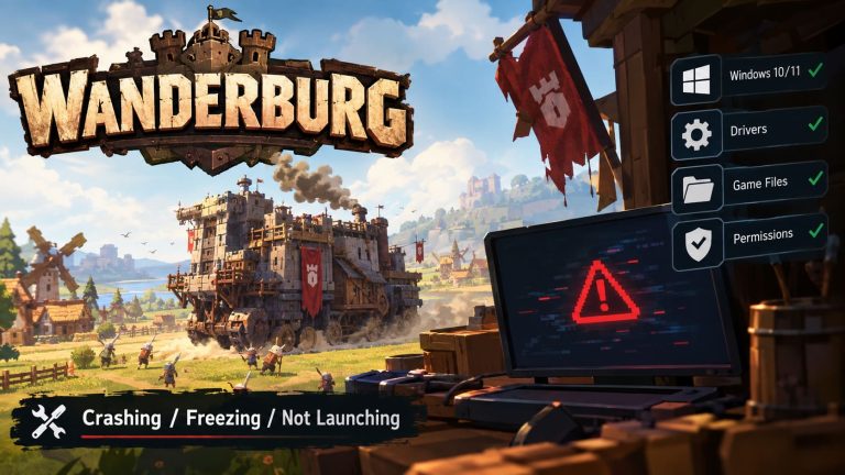 How to Fix Wanderburg Crashing on Startup, Freezing, and Not Launching on Windows 10/11 PC