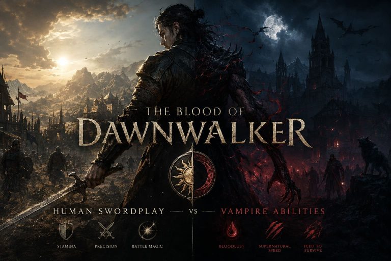 The Blood of Dawnwalker Combat Guide: Human Swordplay vs Vampire Abilities