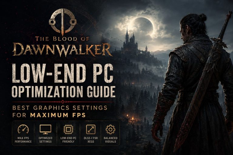 The Blood of Dawnwalker Low-End PC Optimization Guide: Best Graphics Settings for Maximum FPS