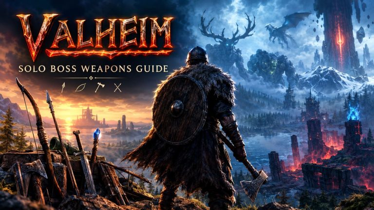 Valheim Solo Boss Weapons Guide 2026: Definitive Meta Gear for All 8 Forsaken