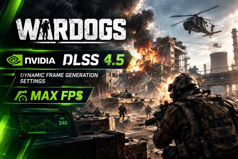 WARDOGS DLSS 4.5 Guide: Dynamic Frame Generation Settings for Max FPS