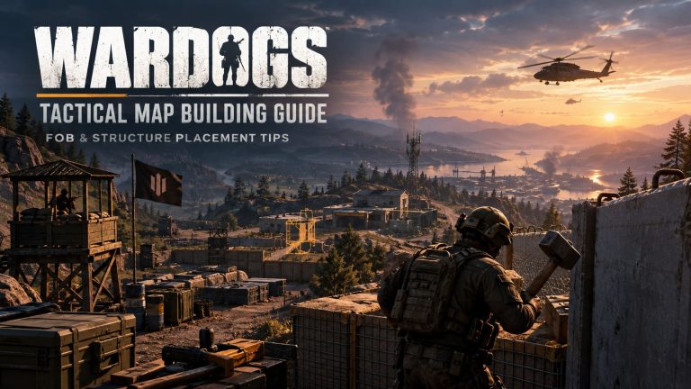 WARDOGS Tactical Map Building Guide: Advanced FOB and Structure Placement Tips (2026)