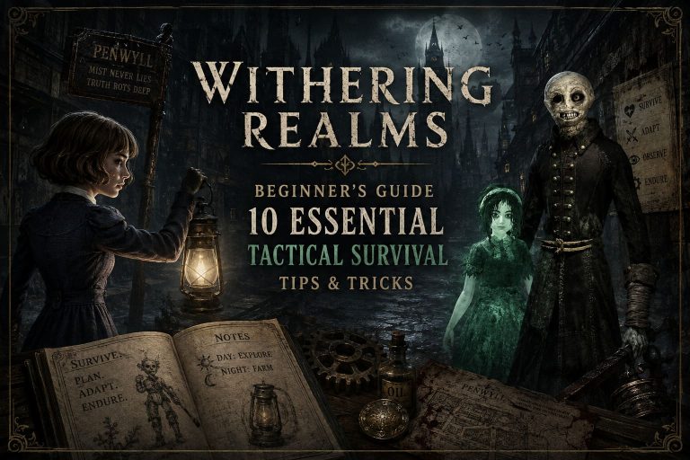 Withering Realms Beginner’s Guide: 10 Essential Tactical Survival Tips & Tricks