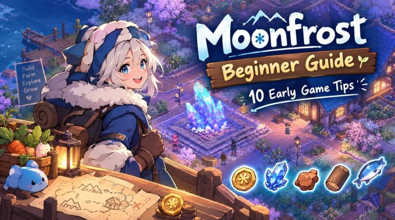 Moonfrost Beginner Guide: 10 Early Game Tips I Wish I Knew Before Starting
