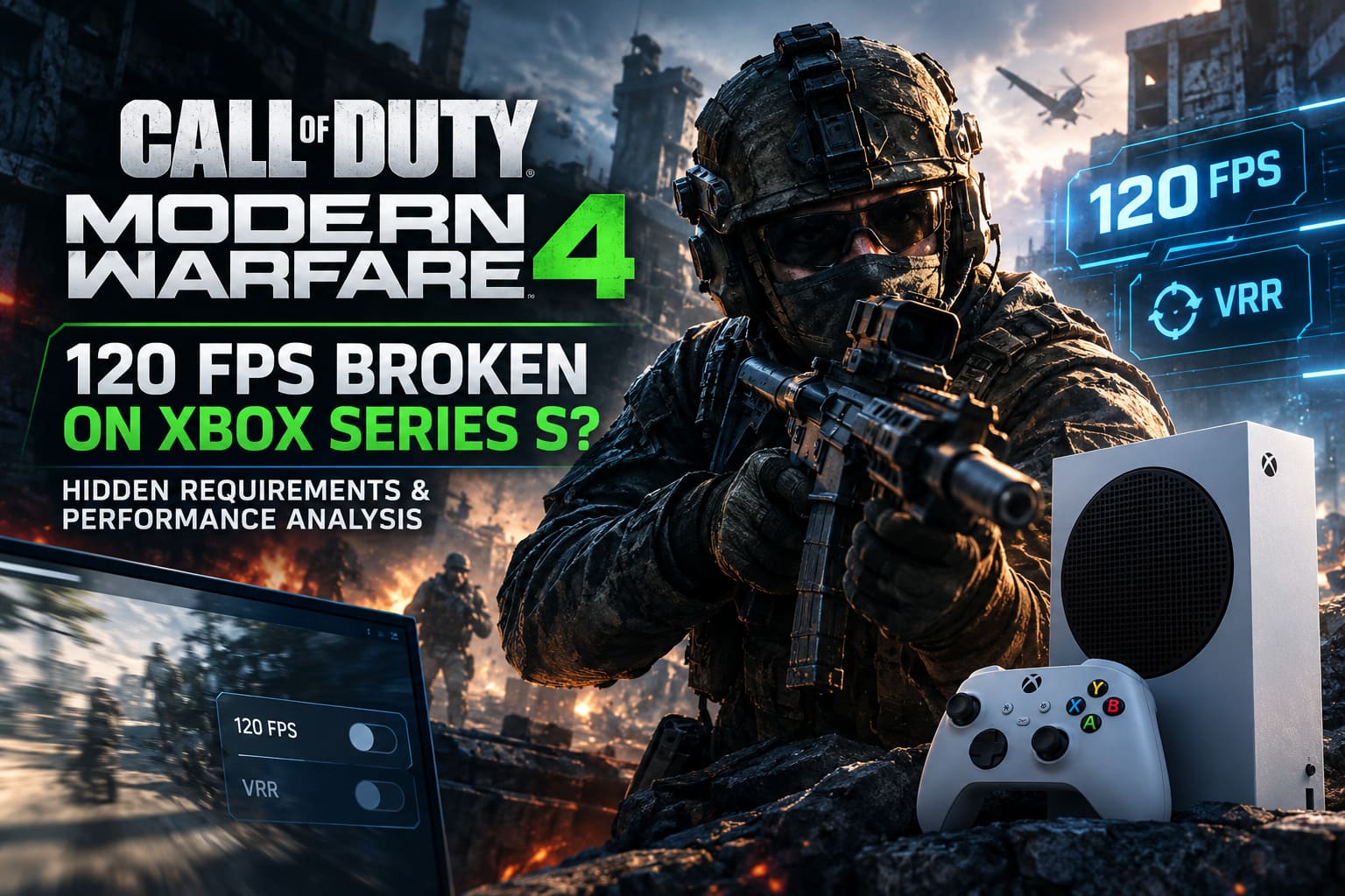 Is Call of Duty: Modern Warfare 4 120FPS Broken on Xbox Series S ...