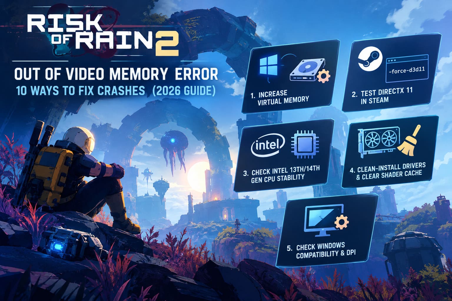 Risk of Rain 2 Out of Video Memory Error: 10 Ways to Fix Crashes (2026 ...